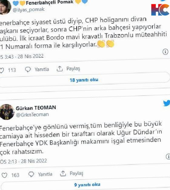 Fenerbahçeli taraftarlardan Uğur Dündar'a tepki! – HepCanli.com