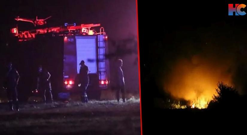 Tehlikeli madde taşıyan kargo uçağı Yunanistan'da düştü! Bölgeden patlama  sesleri yükseldi – HepCanli.com